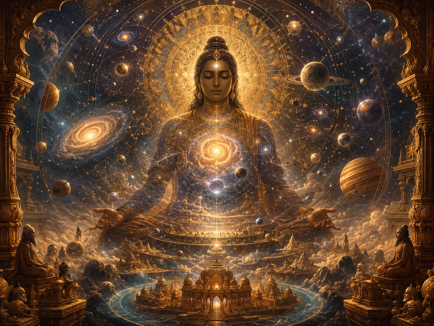 The 14 Lokas -- Hindu Cosmology as a Map of Consciousness